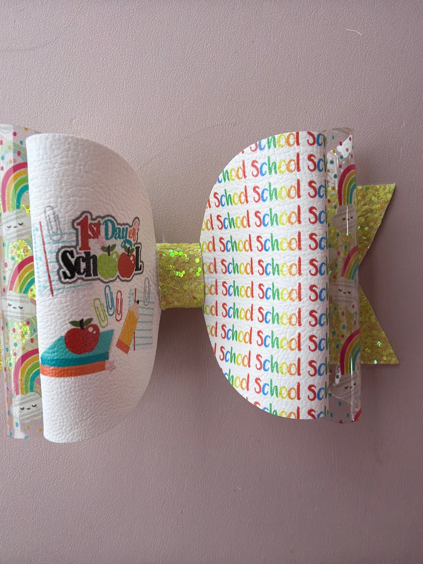 Back to School Bow