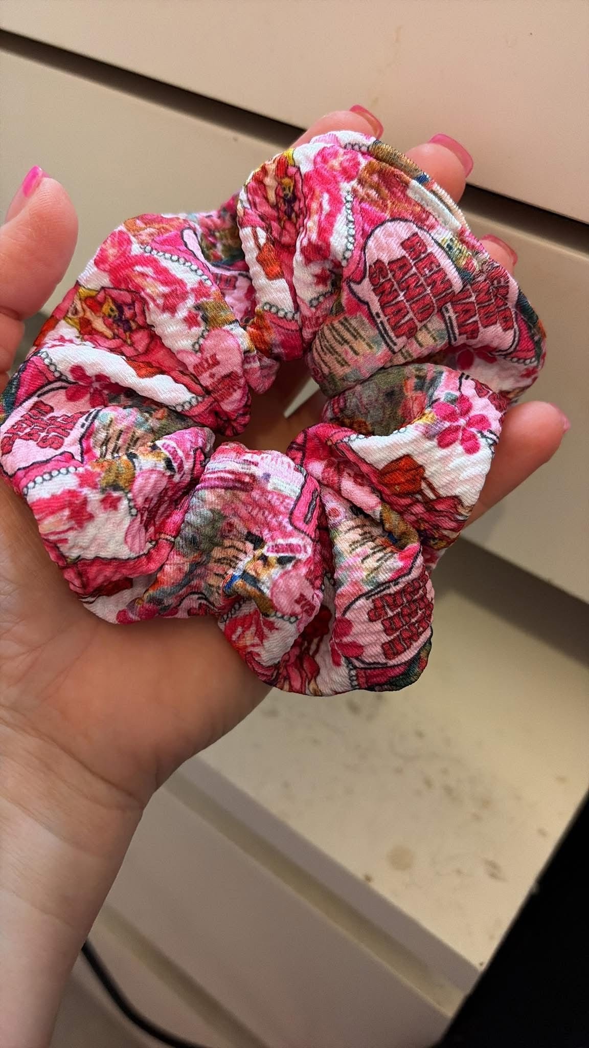 What, like it's hard? Scrunchie