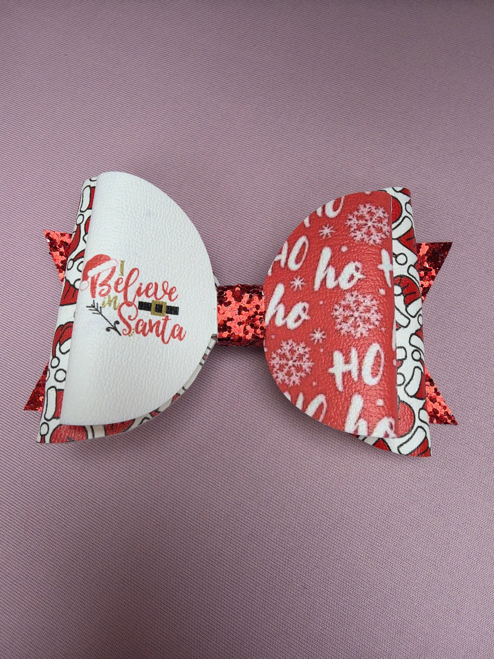 Believe in Santa Bow