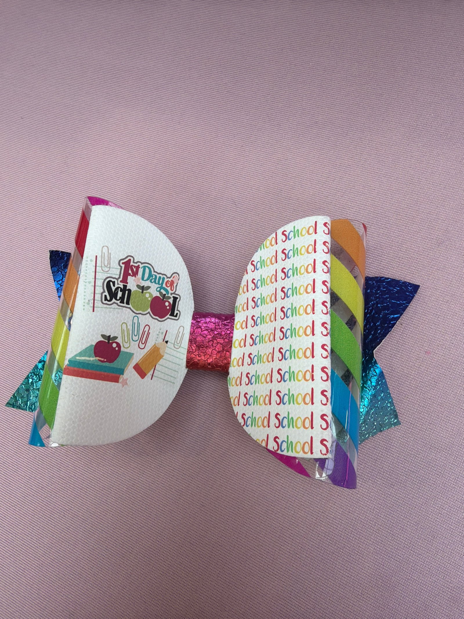 Back to School Bow